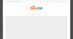 Desktop Screenshot of novatelinc.com